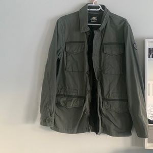 Men’s Roots cotton utility jacket